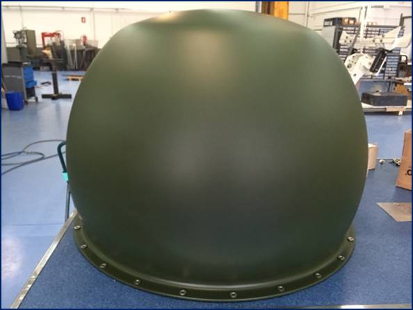 Radomo SHORAD radar 3D INDRA